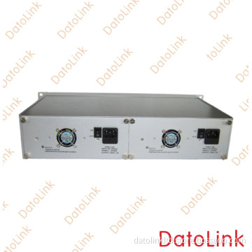 Dual Power Supply Media Converter Rack